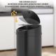 Jago automatický odpadkový koš, 50 L, černý