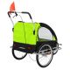 Jago Přívěs za kolo pro 2 děti, zelená