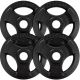 ScSPORTS Sada litinových kotoučů 4x2,5 kg, průměr 30/31 mm