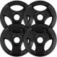ScSPORTS Sada litinových kotoučů 4x2,5 kg, průměr 30/31 mm