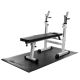 SC SPORTS Ochranná podložka pod fitness stroje 160x80, černá