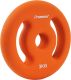 Neoprenové kotouče 2x3 kg s úchyty, oranžové, 30/31 mm otvor