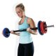 ScSPORTS Neoprenové kotouče 2x4 kg, zelené, 30/31 mm otvor