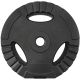 ScSPORTS Kotouče na činku 2x5 kg s úchyty, plast/cement