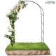 Sada 2 zahradních oblouků na popínavé rostliny, 240 cm