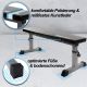 ScSPORTS Nastavitelná lavice 180 kg – 110x24,5 cm