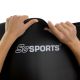 ScSPORTS Fitness a jóga podložka 190x80 cm, 1,5 cm, černá