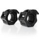 Rychloupínací uzávěry na činku 30 mm, černé, pár