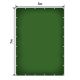 JAGO Plachta 650 g/m², hliníková oka, zelená, 5 x 7 m