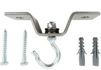 Anaterra stropní hák s ložiskem, nosnost 50 kg, ocel