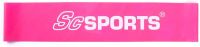 ScSPORTS odporová guma, odpor 4 kg, růžová