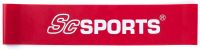ScSPORTS odporová guma, odpor 13,5 kg, červená