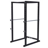 Posilovací klec se stojany a hrazdou 212 cm, černá