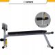 ScSPORTS Multifunkční lavice, ekokůže, černá, 120 kg