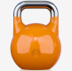 Gorilla Sports Soutěžní kettlebell, oranžový, 28 kg