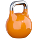 Gorilla Sports Soutěžní kettlebell, oranžový, 28 kg