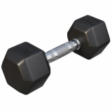 Gorilla Sports Šestihranná pogumovaná činka, 4 kg