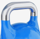 Gorilla Sports Soutěžní kettlebell, modrý, 12 kg