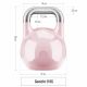 Gorilla Sports Soutěžní kettlebell, růžový, 8 kg