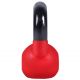 Gorilla Sports kettlebell činka, pogumovaný povrch, 3 kg