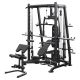 Multipress s lavicí a kladkou, vedená osa 250 kg