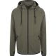 Gorilla Sports pánská tepláková bunda, olivově zelená, S