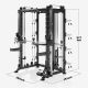 Posilovací multipress s kladkami a lavicí, vedená osa 250 kg