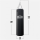 MAXXUS Boxovací pytel Excalibur Pro,  černý, 120 cm, 34 kg