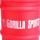 Gorilla Sports Plastová láhev na pití, červená, 2200 ml