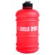 Gorilla Sports Plastová láhev na pití, červená, 2200 ml