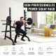 Gorilla Sports Stojan na dřepy Power Squat Rack, 186 cm