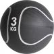 Gorilla Sports Medicinbal set Black Silver, 6 kg