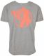 Gorilla Sports Sportovní tričko, šedo/oranžová, XL