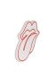LED dekorace The Rolling Stones, 36 x 41 x 2 cm