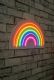 Dekorativní LED osvětlení, DUHA, 50 x 26 x 2 cm