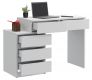Stůl se zásuvkami, 78 x 90 x 47 cm, bílá