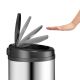 Automatický odpadkový koš 50 l se senzorem, nerez, stříbrný