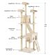 Škrabadlo pro kočky 170 cm s pelíšky, domečky a sloupky