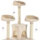 Škrabadlo pro kočky 170 cm s pelíšky, domečky a sloupky