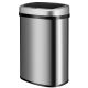 Automatický bezdotykový odpadkový koš 50 l – stříbrný