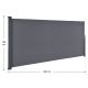 Boční markýza 500 x 180 cm pro terasu a balkon, antracit