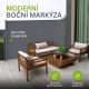 Boční markýza 500 x 180 cm pro terasu a balkon, antracit