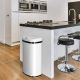 Automatický bezdotykový odpadkový koš 60 l – bílý