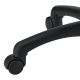 Ergonomická kancelářská židle, černá/zelená, nastavitelná