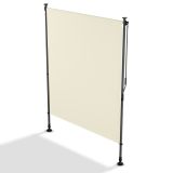 Svislá markýza na balkon 150x228-316 cm, UV ochrana, béžová