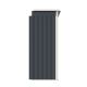 Přístřešek na dřevo pro zahradní domek, pravý, tmavě šedý