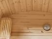 Finská sudová sauna Ø 190 cm – venkovní, z masivu, 120 cm