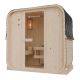 Zahradní sauna Cube pro 2 osoby s kamny 3,6 kW