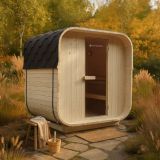 Zahradní sauna Cube pro 2 osoby s kamny 3,6 kW