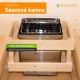 Zahradní sauna Cube pro 4 osoby s kamny 6 kW